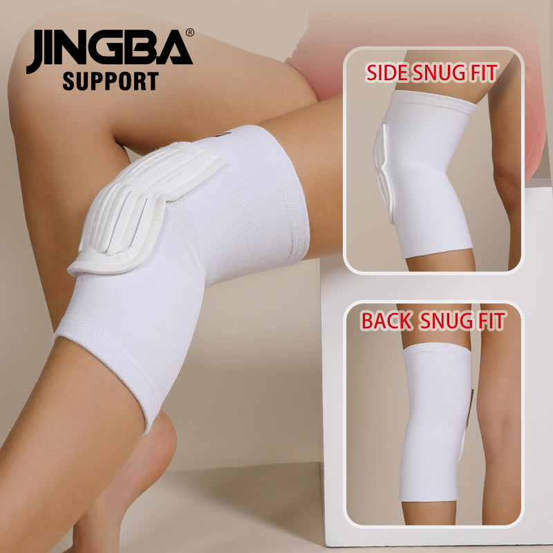 JINGBA SUPPORT 9367 Genouillères pour Sports Running Randonnée Arthrite Soulagement des douleurs articulaires Circulation genou bandage genouillère attelle