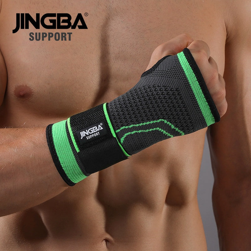 JINGBA SUPPORT 8027A Bracelets à haute compression Attelle de poignet à levage réglable Attelle de paume