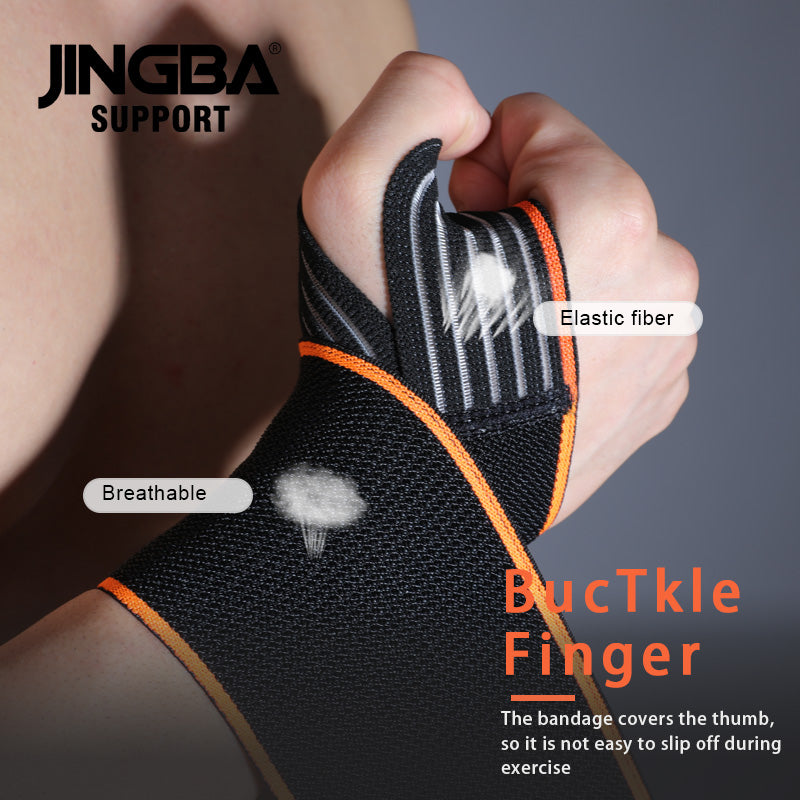 JINGBA SUPPORT 1324 Bandes de poignet de qualité supérieure Sangles de levage Bandes de poignet robustes de qualité professionnelle