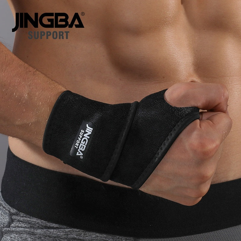 JINGBA SUPPORT 1008 OEM Tricoté Main Wrap Palm Sleeve Poignet Brace Main Protection Soutien Pour Hommes Et Femmes