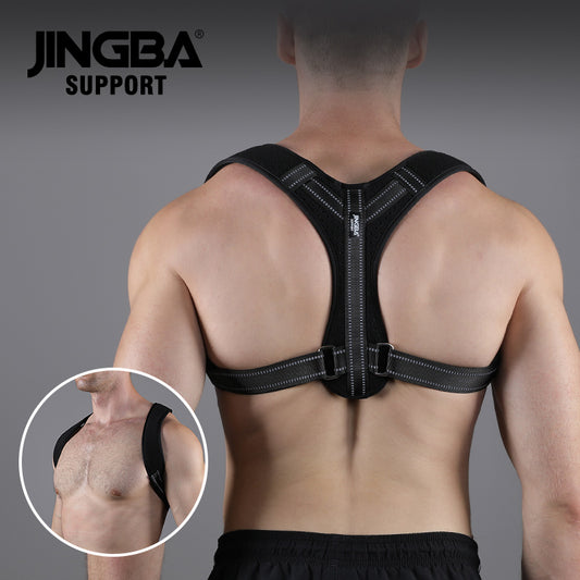 JINGBA SUPPORT 2102 vente chaude de haute qualité réglable unisexe professionnel correcteur de posture dos lisseur