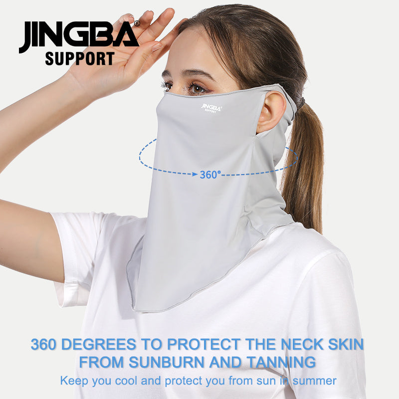 JINGBA SUPPORT 6055 Facewear Refroidissement Randonnée Camping Cyclisme Coupe-Vent Masque Visage Protection UV pour Hommes Femmes Pare-Soleil Tactique