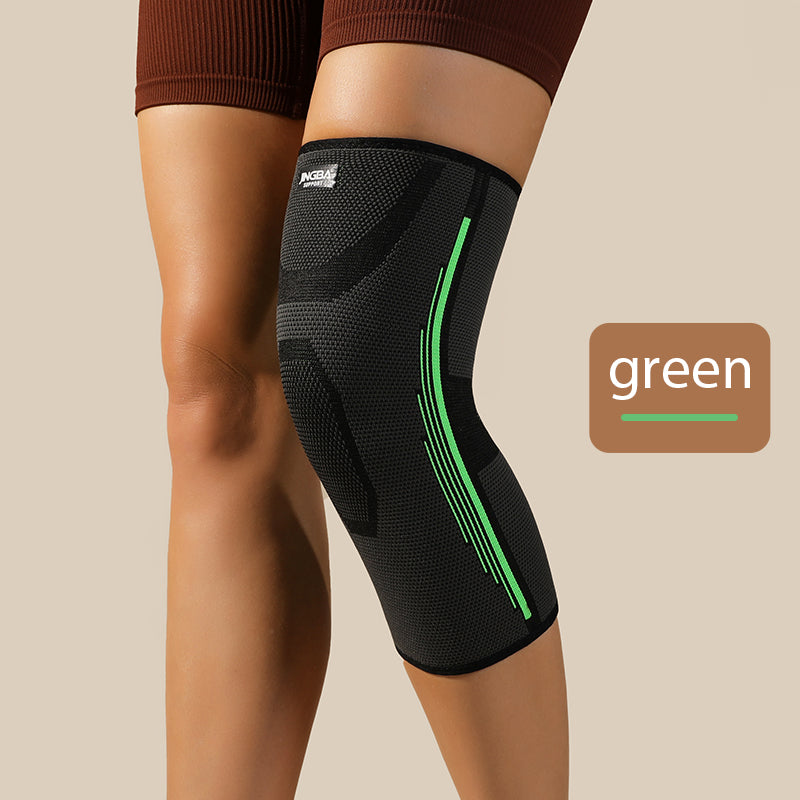 JINGBA SUPPORT 9067 unisexe 3D tricoté genouillère professionnelle genouillère Compression genouillère pour courir basket-ball