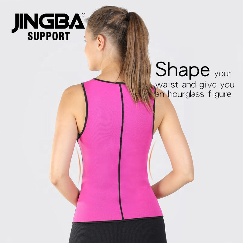 JINGBA SUPPORT 8280 Gym Accueil Sueur Sauna Gilet Sueur Crazily Slimer Abdomen Taille Fat Burner