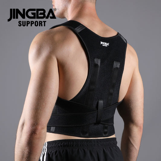 JINGBA SUPPORT 2002 Réglable Dos Épaule Posture Correcteur Ceinture Remodeler Votre Corps Bureau À Domicile Sport Clavicule Colonne Vertébrale Soutien