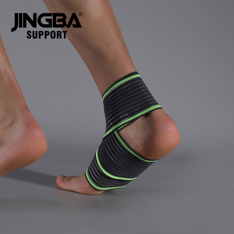JINGBA SUPPORT 7224 Compression Respirant Support De Pied Enveloppe Pour Natation Gym Athlétisme Soutien Cheville Brace