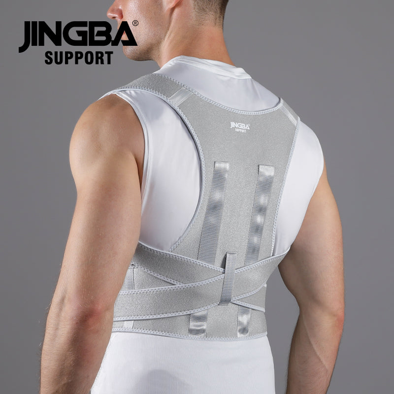 JINGBA SUPPORT 2002 Réglable Dos Épaule Posture Correcteur Ceinture Remodeler Votre Corps Bureau À Domicile Sport Clavicule Colonne Vertébrale Soutien