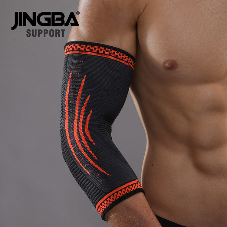 JINGBA SUPPORT 6037A Protection Sport Réglable Gardes Basketball Tennis Coudières Sport Bras manches