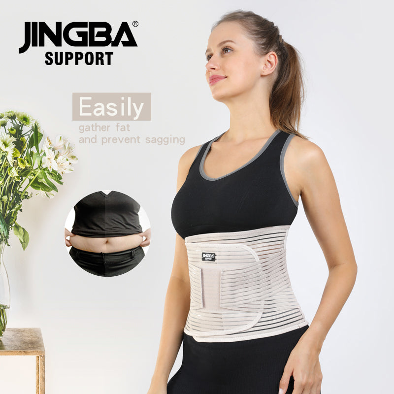 JINGBA SUPPORT 5052 haute qualité avancée chaude lombaire inférieure personnalisée double sangles sueur taille taille bande