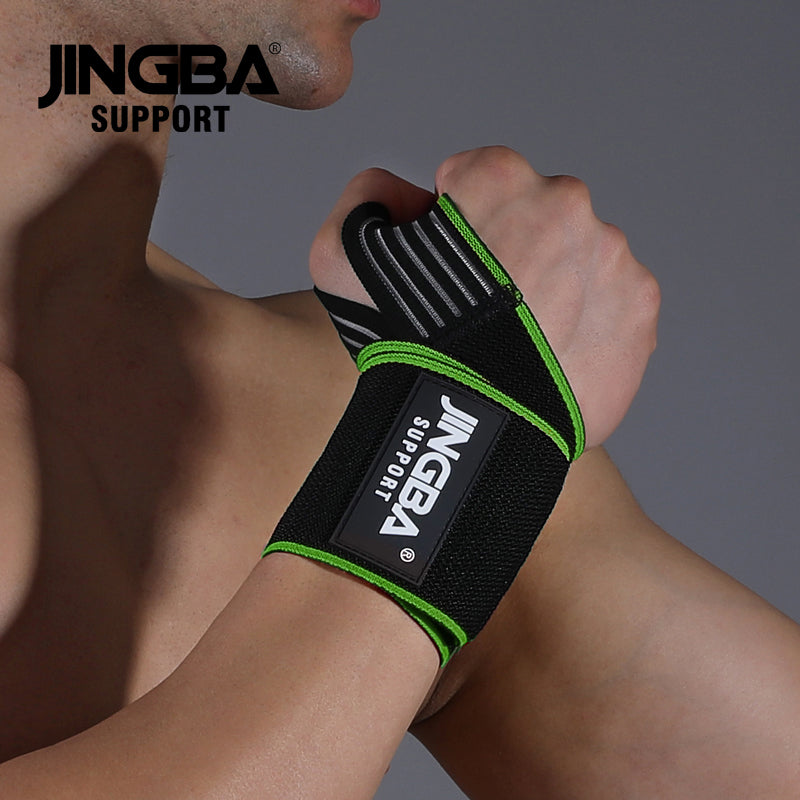 JINGBA SUPPORT 1324 Bandes de poignet de qualité supérieure Sangles de levage Bandes de poignet robustes de qualité professionnelle