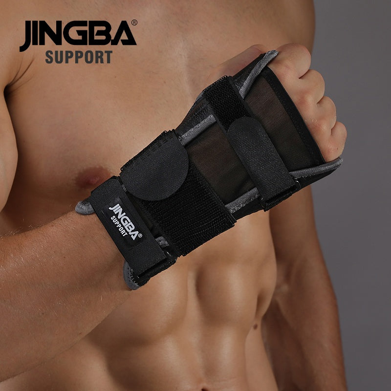 JINGBA SUPPORT 0208 Attelle de poignet en fer métallique Support de poignet pour tendinite Arthrite Soulagement de la douleur