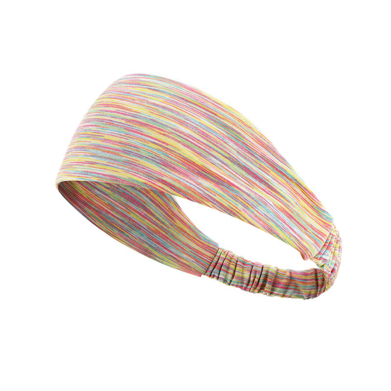 JINGBA SUPPORT 5155 Bandeau de sueur doux antidérapant pour femme pour le sport et le yoga, haute élasticité et doux pour la peau