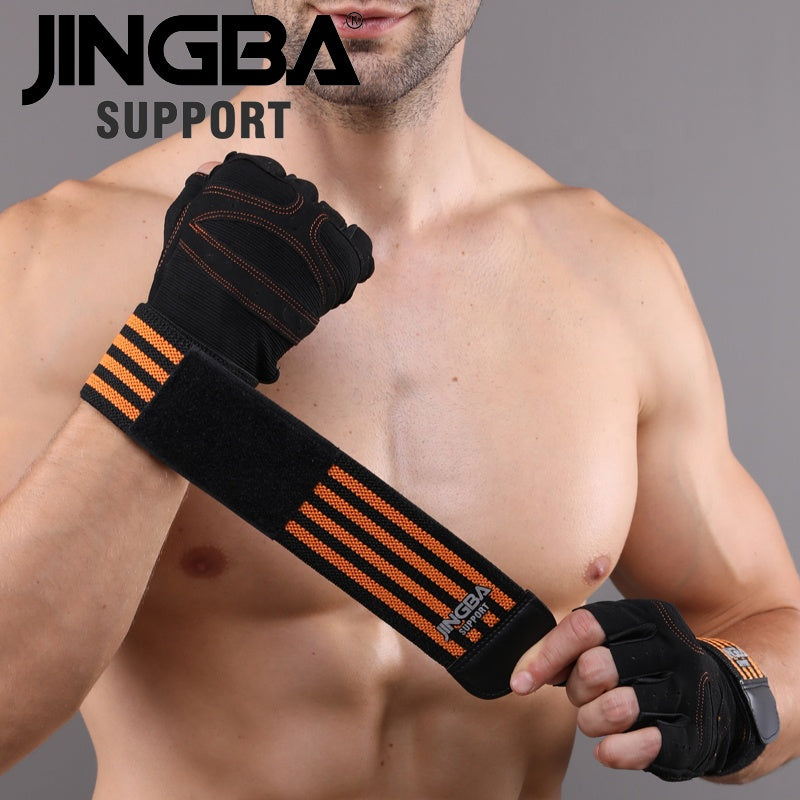2004 Breathable Anti-slip Sports Gloves for Men and Women