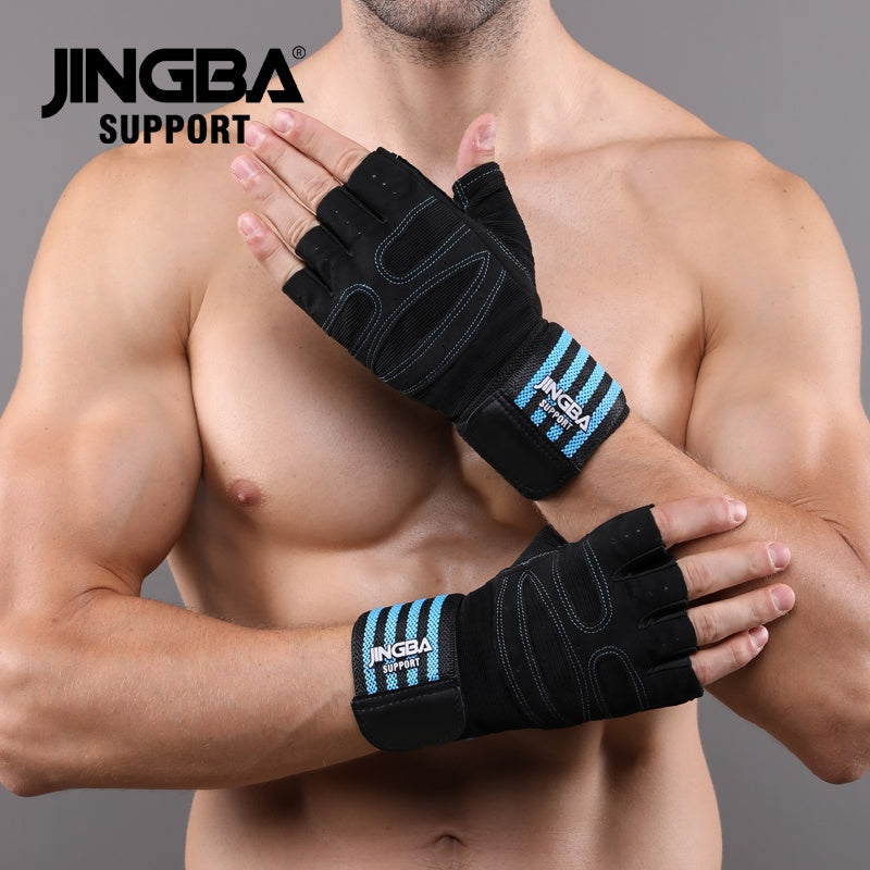 2004 Breathable Anti-slip Sports Gloves for Men and Women
