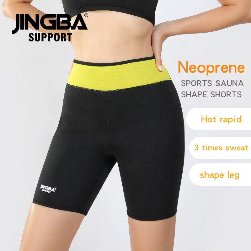 JINGBA SUPPORT 3480 femmes hommes musculation Shaper sueur minceur pantalon brûleur de graisse Sauna sueur Shorts pantalon
