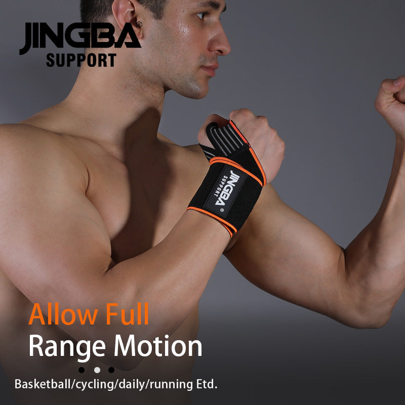 JINGBA SUPPORT 1324 Bandes de poignet de qualité supérieure Sangles de levage Bandes de poignet robustes de qualité professionnelle