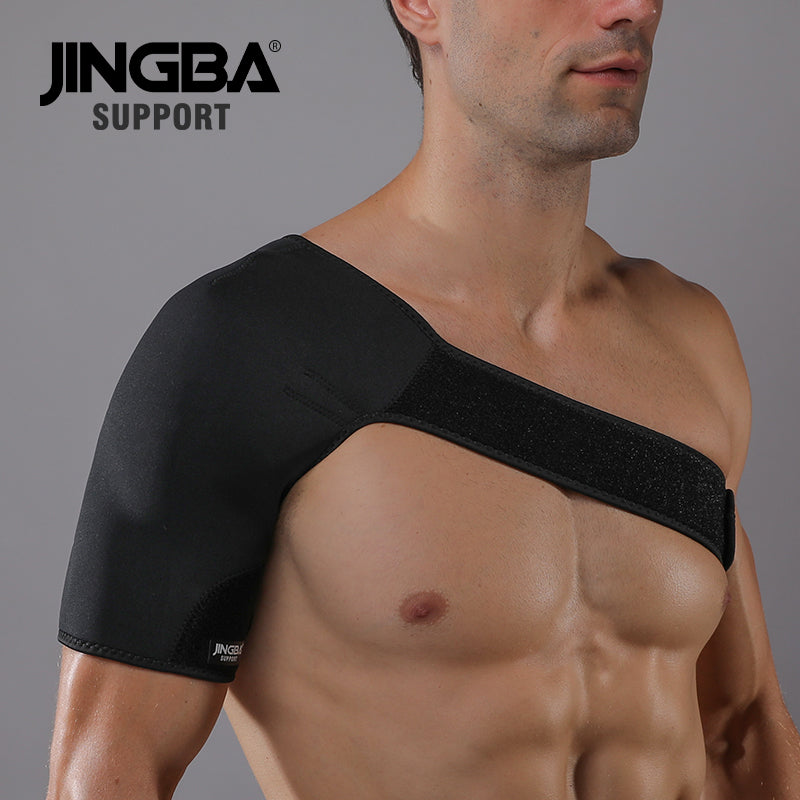 JINGBA SUPPORT 0108 ceinture de soutien d'épaule élastique en néoprène sangle arrière pour la correction de la fixation de l'orthèse de la clavicule de gymnastique