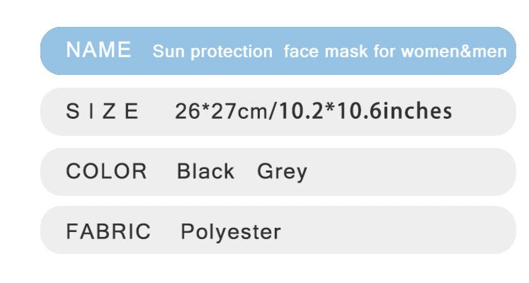 JINGBA SUPPORT 3155 cagoule masque facial moto coupe-vent respirant sport pêche visage couverture Anti-UV été hiver Ski masque