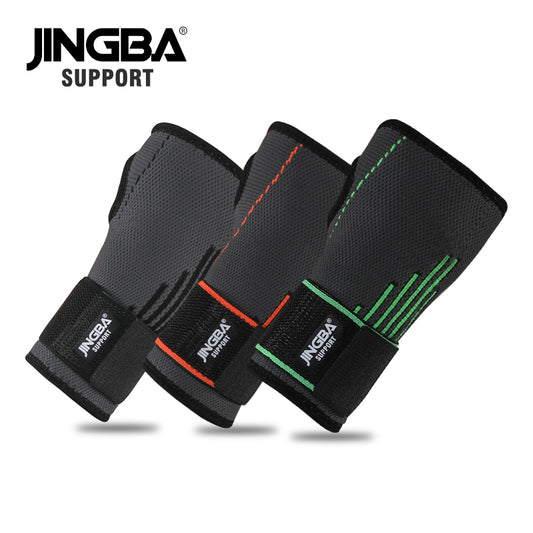 Muñequera ajustable - Protector deportivo con soporte para pulgar y muñequeras elásticas 